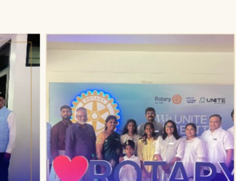 DG Installation, Rotary Club of Coimbatore Global