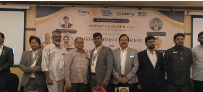 Rotary Club of Coimbatore Kovai Installation, Rotary Club of Coimbatore Global