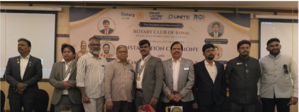 Rotary Club of Coimbatore Kovai Installation, Rotary Club of Coimbatore Global
