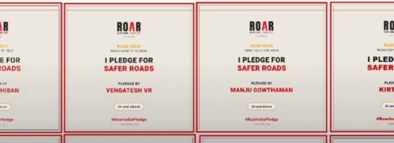 ROAR India Road Safety Pledge, Rotary Club of Coimbatore Global