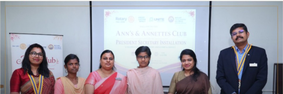 Empowering Women Through Education - Scholarship Assistance, Rotary Club of Coimbatore Global